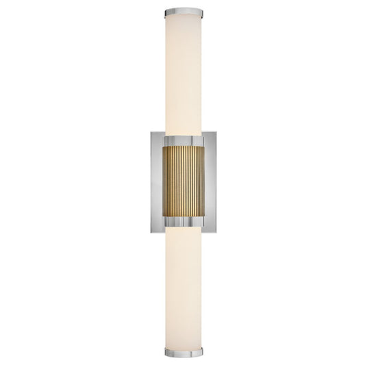 Hinkley Lighting Zevi LED 23" Vanity, Polished Nickel/Etched Opal - 50062PN