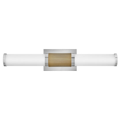 Hinkley Lighting Zevi LED 23" Vanity, Polished Nickel/Etched Opal