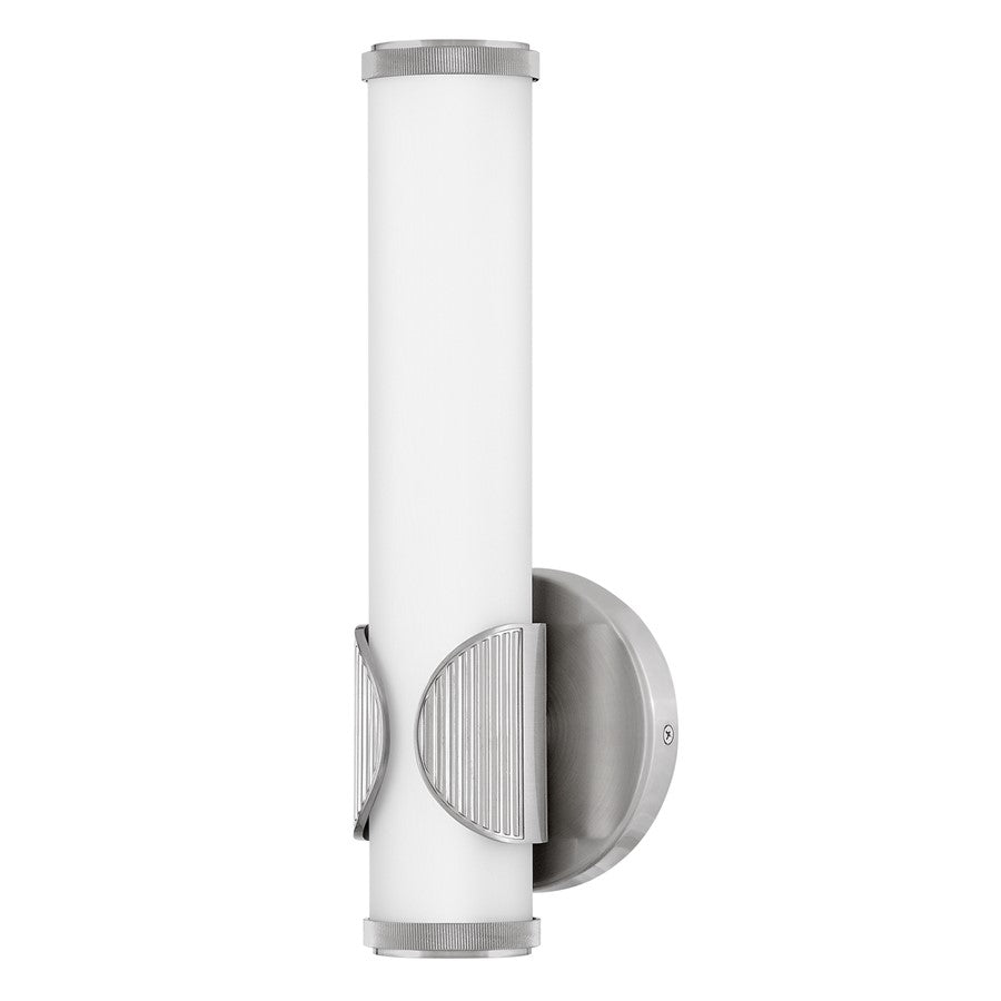 Hinkley Lighting Femi LED Sconce, Brushed Nickel/Etched Opal - 50080BN