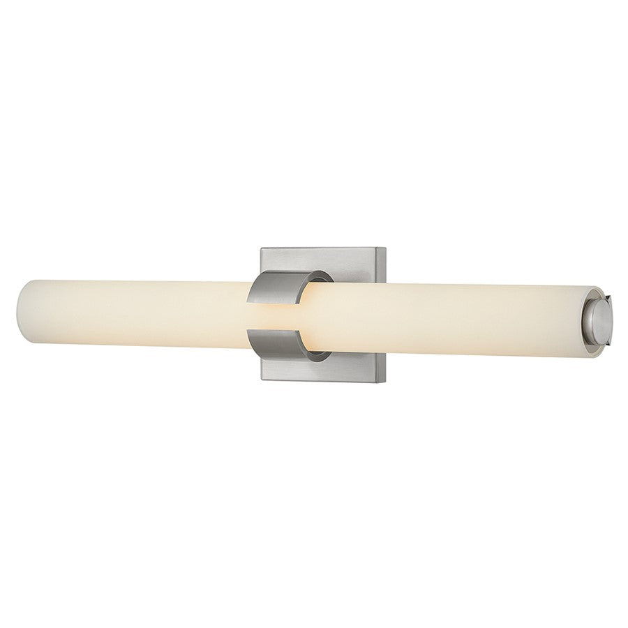 Hinkley Lighting Aiden 22" LED Vanity, Brushed Nickel/Etched White - 53062BN