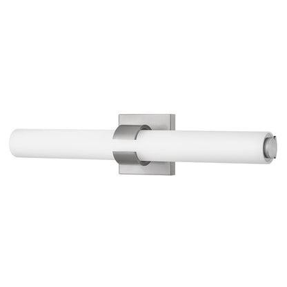 Hinkley Lighting Aiden 22" LED Vanity, Brushed Nickel/Etched White