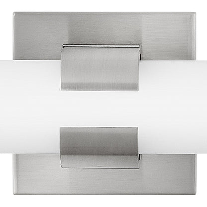 Hinkley Lighting Aiden 22" LED Vanity, Brushed Nickel/Etched White