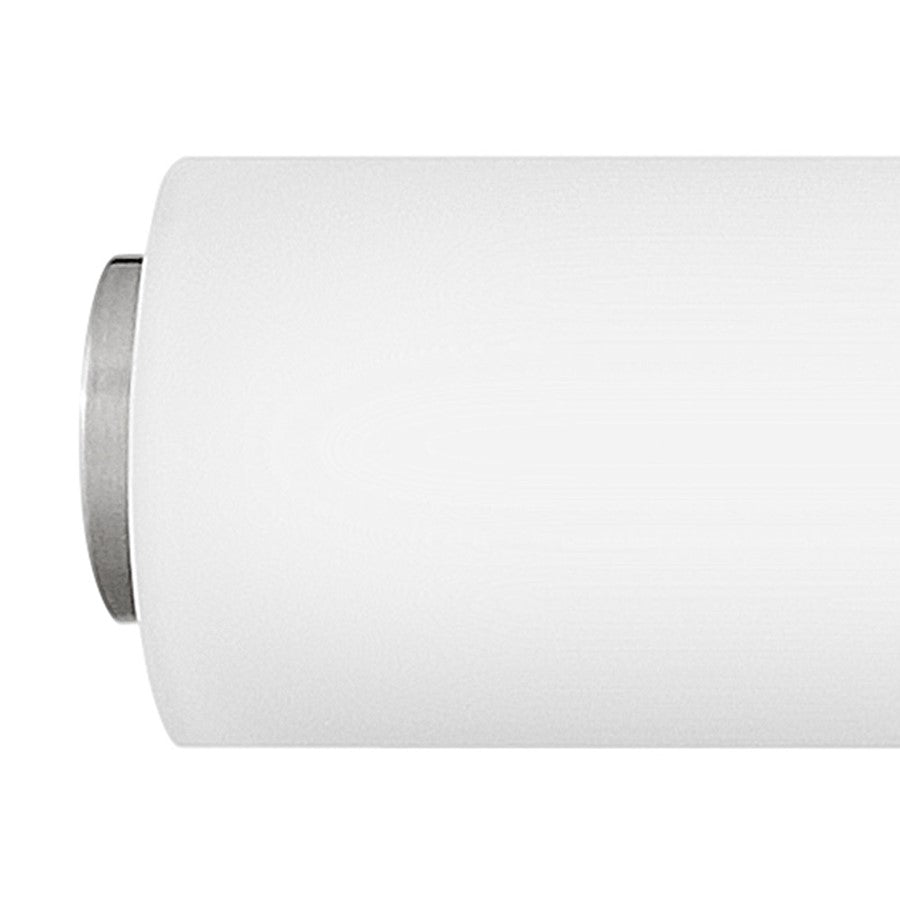 Hinkley Lighting Aiden 22" LED Vanity, Brushed Nickel/Etched White