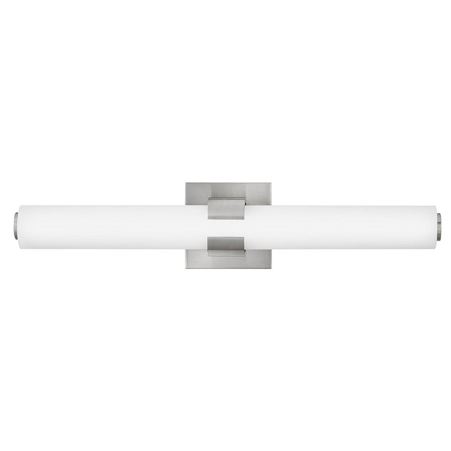 Hinkley Lighting Aiden 22" LED Vanity, Brushed Nickel/Etched White