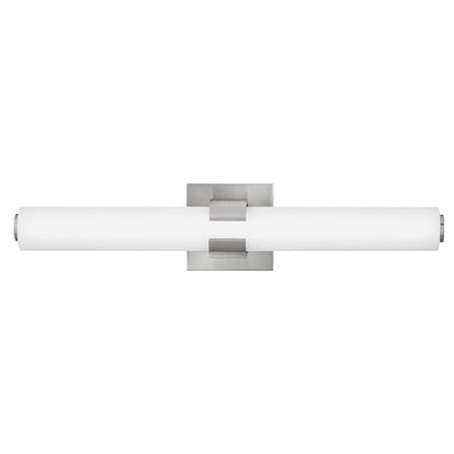 Hinkley Lighting Aiden 22" LED Vanity, Brushed Nickel/Etched White