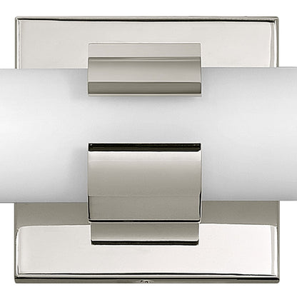 Hinkley Lighting Aiden 22" LED Vanity, Polished Nickel/Etched White
