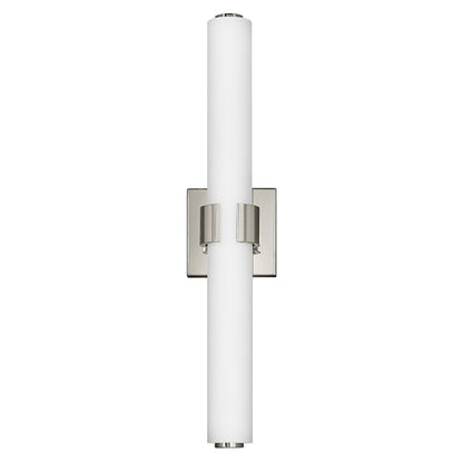 Hinkley Lighting Aiden 22" LED Vanity, Polished Nickel/Etched White