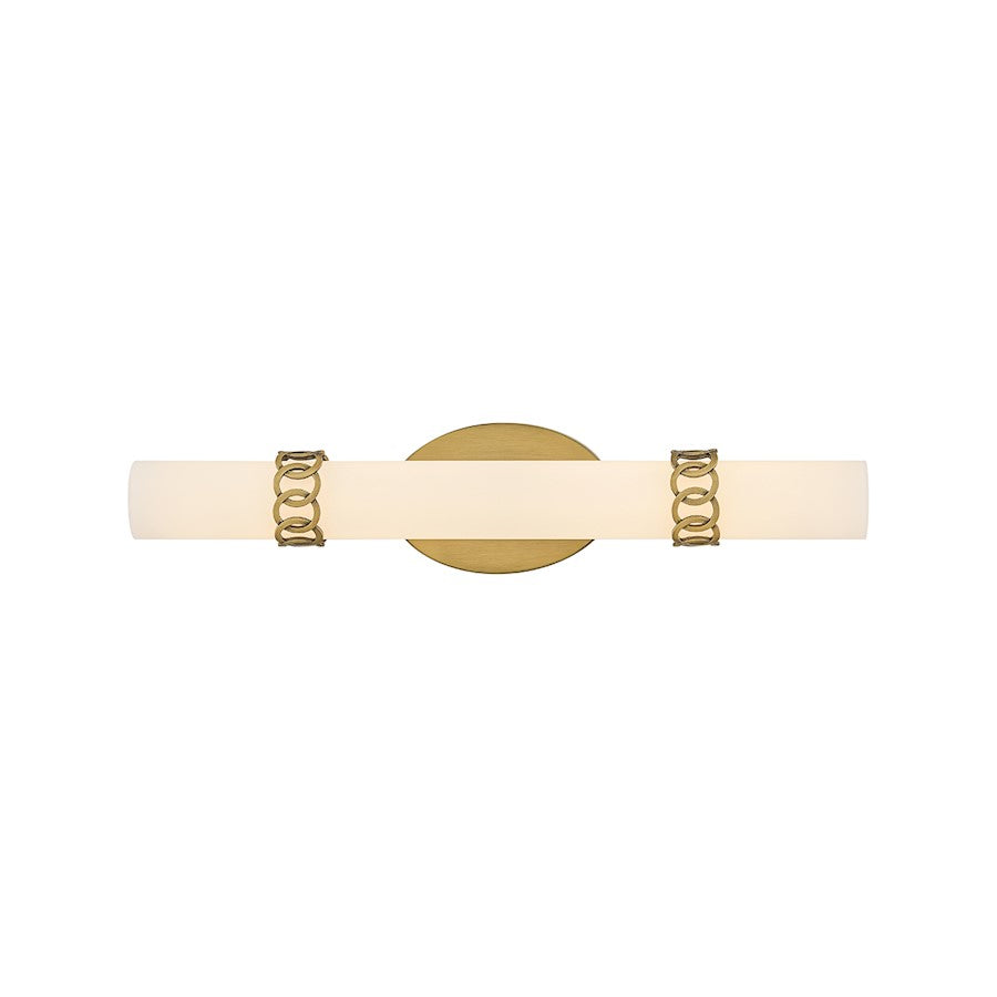 Hinkley Lighting Eliza LED Medium LED Vanity, Lacquered Brass - 57012LCB