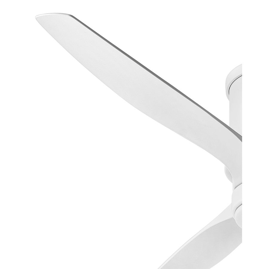 Hinkley Lighting Hover Flush LED Fan, Matte White