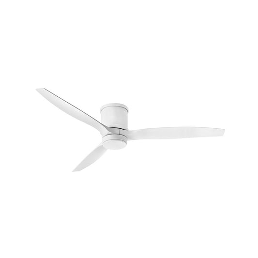 Hinkley Lighting Hover Flush LED Fan, Matte White