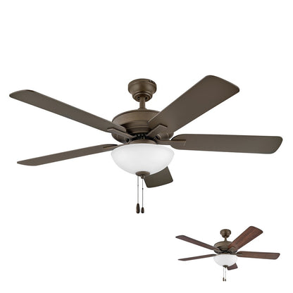 Hinkley Lighting Metro 2 Light Illuminated 52" Fan