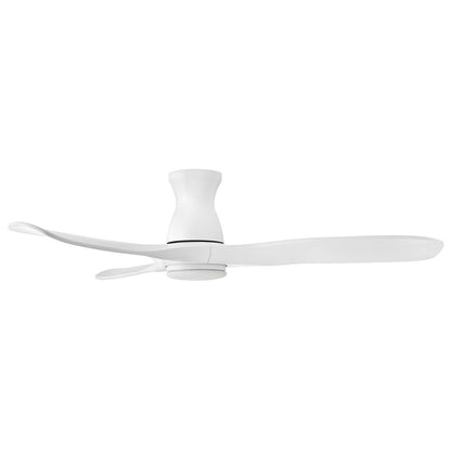Hinkley Fan Swell Flush Illuminated 56" LED Smart Fan, Wh/Wh