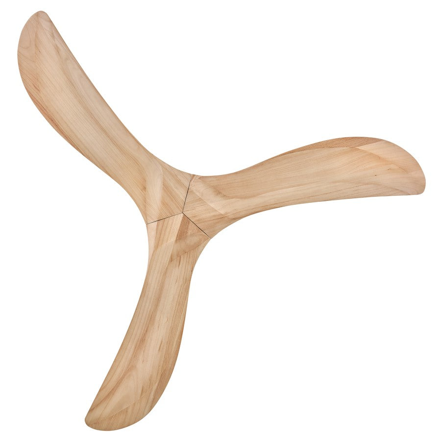 Hinkley Fan Swell 60" Smart Fan, Heritage Brass/Natural