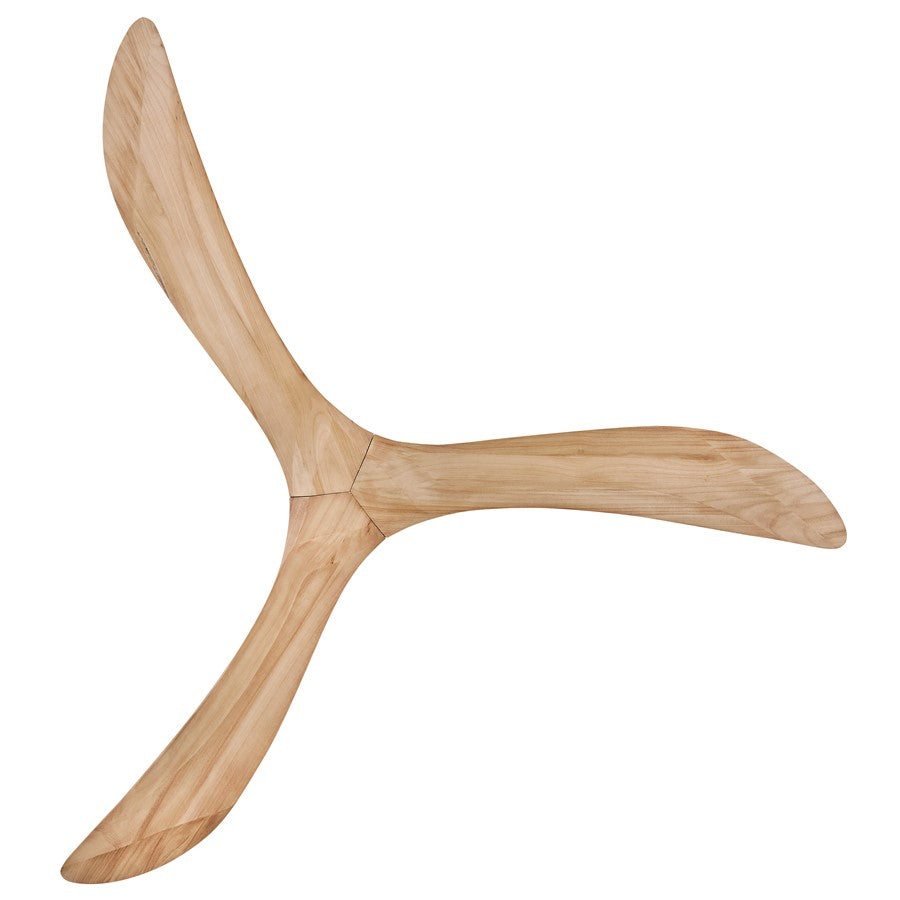 Hinkley Fan Swell 80" Smart Fan, Heritage Brass/Natural