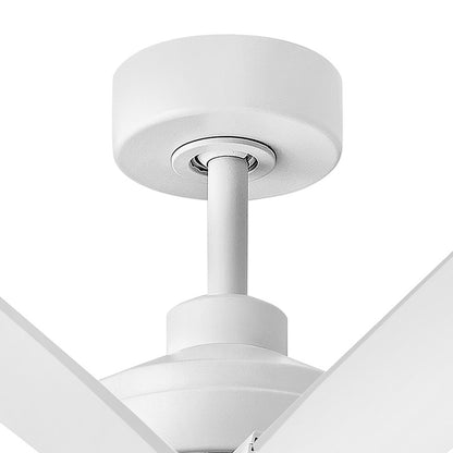 Hinkley Fan Turbine 80" LED Smart Fan, Chalk White/Chalk White