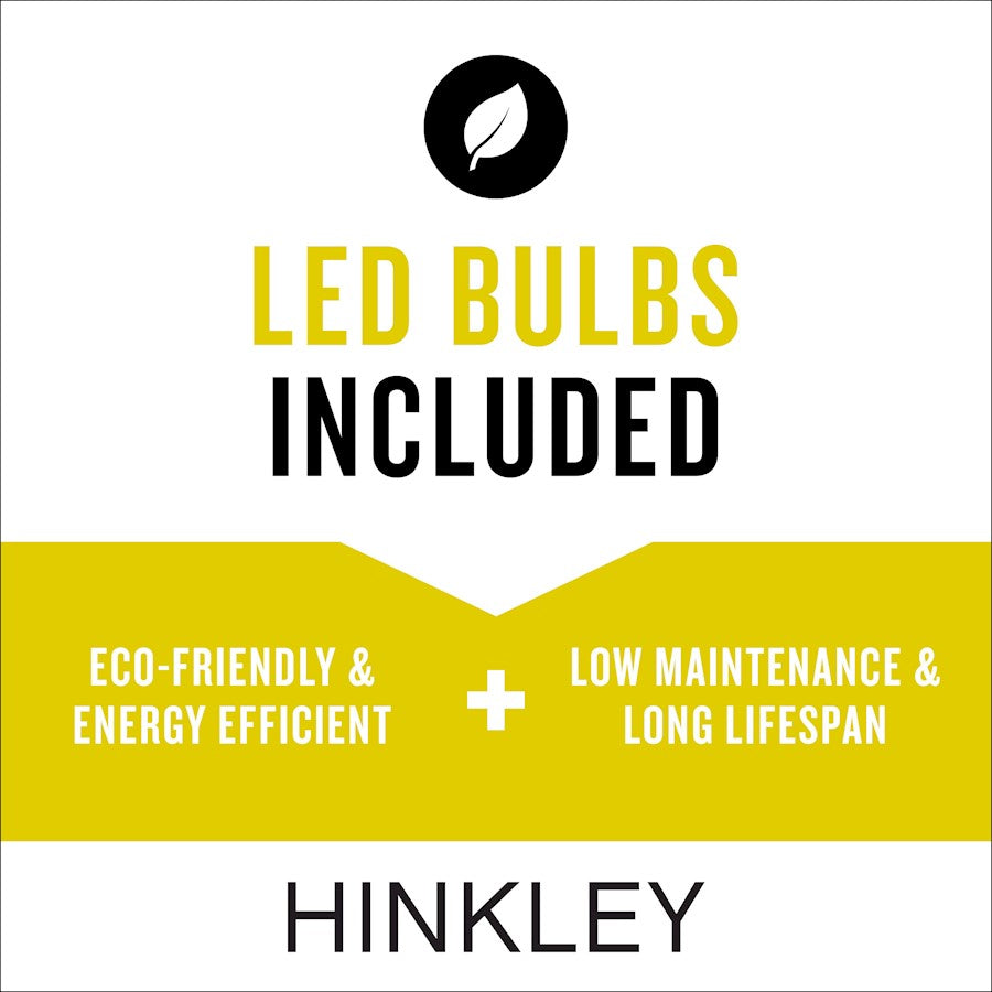Hinkley Fan Finnigan 30" LED Fandelier, Matte Black/Black