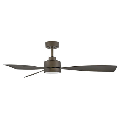 Hinkley Fan Iver 56" LED Smart Fan, Metallic Bronze/Bronze