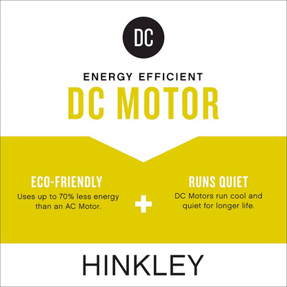 Hinkley Fan Facet 60" LED Smart Fan, Matte White/Natural