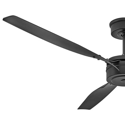 Hinkley Fan Mistral 60" Smart Fan, Matte Black/Black