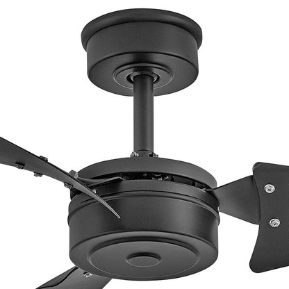 Hinkley Fan Mistral 60" Smart Fan, Matte Black/Black