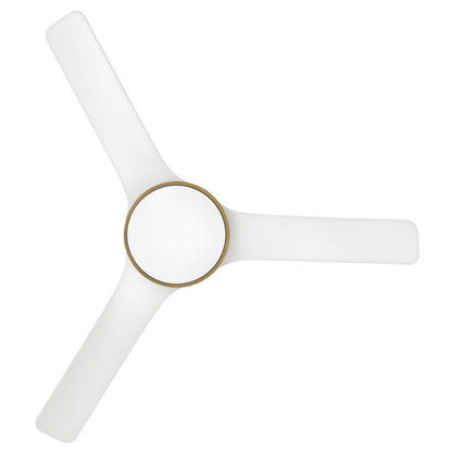 Hinkley Fan Alba 56" LED Smart Fan, Matte White/Matte White