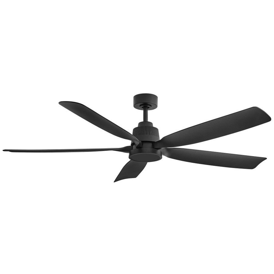 Hinkley Fan Bodin 64" LED Smart Fan, Matte Black/Matte Black