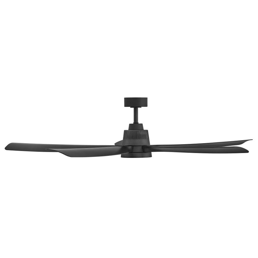 Hinkley Fan Bodin 64" LED Smart Fan, Matte Black/Matte Black