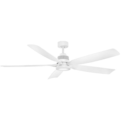 Hinkley Fan Bodin 64" LED Smart Fan, Matte White/Matte White - 906564FMW-LDD