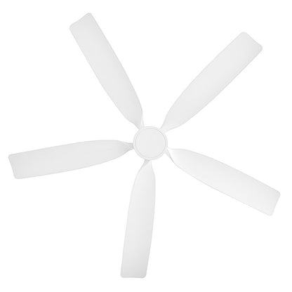 Hinkley Fan Bodin 64" LED Smart Fan, Matte White/Matte White