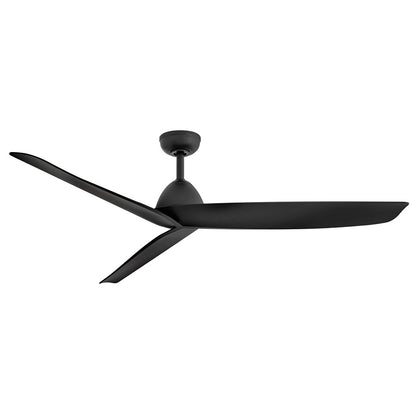 Hinkley Fan Liv 60" Smart Fan, Matte Black/Matte Black