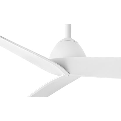 Hinkley Fan Liv 60" Smart Fan, Matte White/Matte White