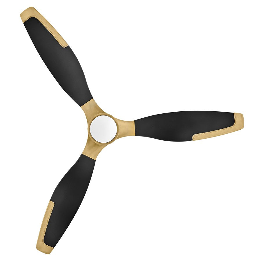 Hinkley Fan Aileron 60" LED Smart Fan, Matte Black/Matte Black