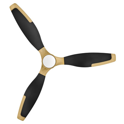 Hinkley Fan Aileron 60" LED Smart Fan, Matte Black/Matte Black