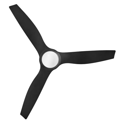 Hinkley Fan Talan 64" LED Smart Fan, Matte Black/Matte Black
