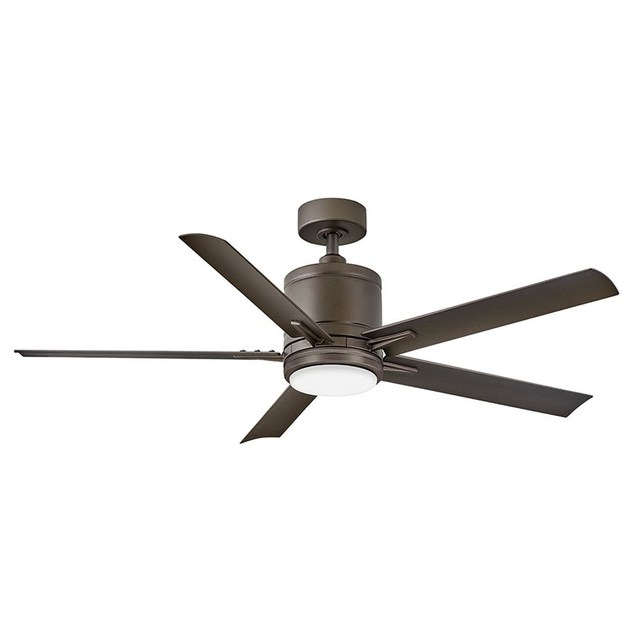Hinkley Fan Vail 52" 1 Light LED Smart Fan, Bronze/Bronze