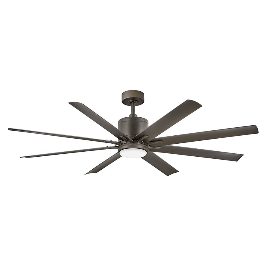 Hinkley Fan Vantage 66" 1 Light LED Smart Fan, Bronze/Bronze