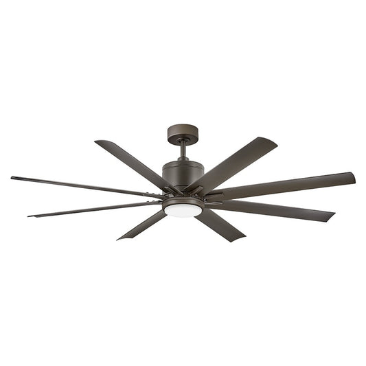 Hinkley Fan Vantage 66" 1 Light LED Smart Fan, Bronze/Bronze