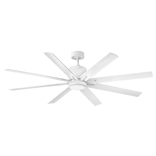 Hinkley Fan Vantage 66" 1 Light LED Smart Fan, White/White
