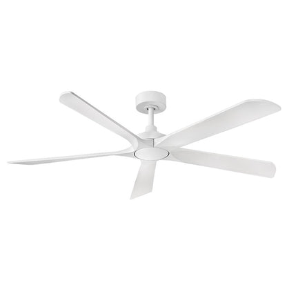 Hinkley Fan Layton 58" 1 Light LED Smart Fan, White/White