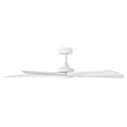 Hinkley Fan Layton 58" 1 Light LED Smart Fan, White/White