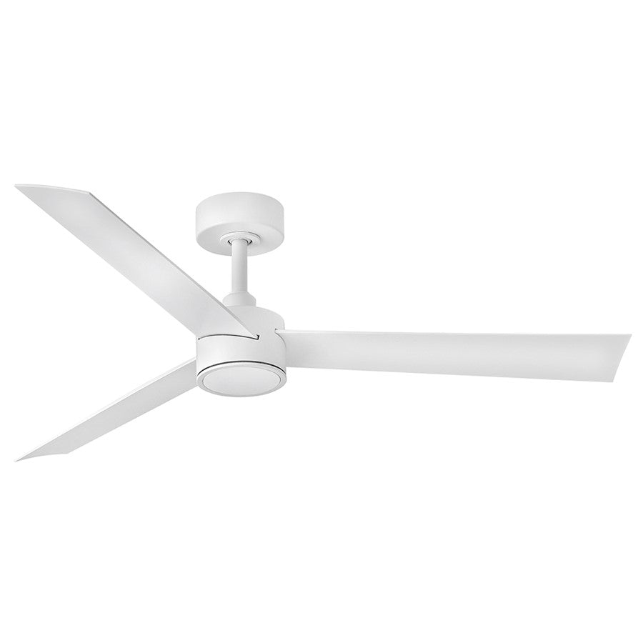 Hinkley Fan Speck 52" 1 Light LED Smart Fan, White/White