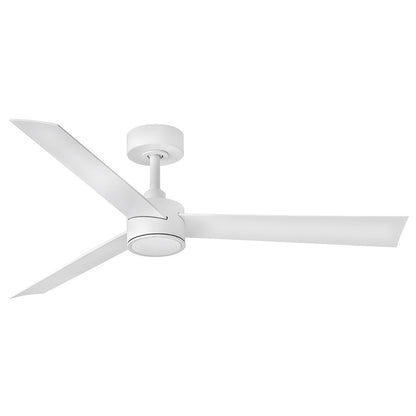 Hinkley Fan Speck 52" 1 Light LED Smart Fan, White/White