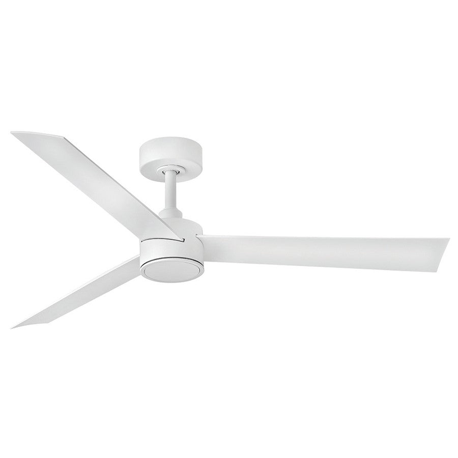 Hinkley Fan Speck 52" 1 Light LED Smart Fan, White/White