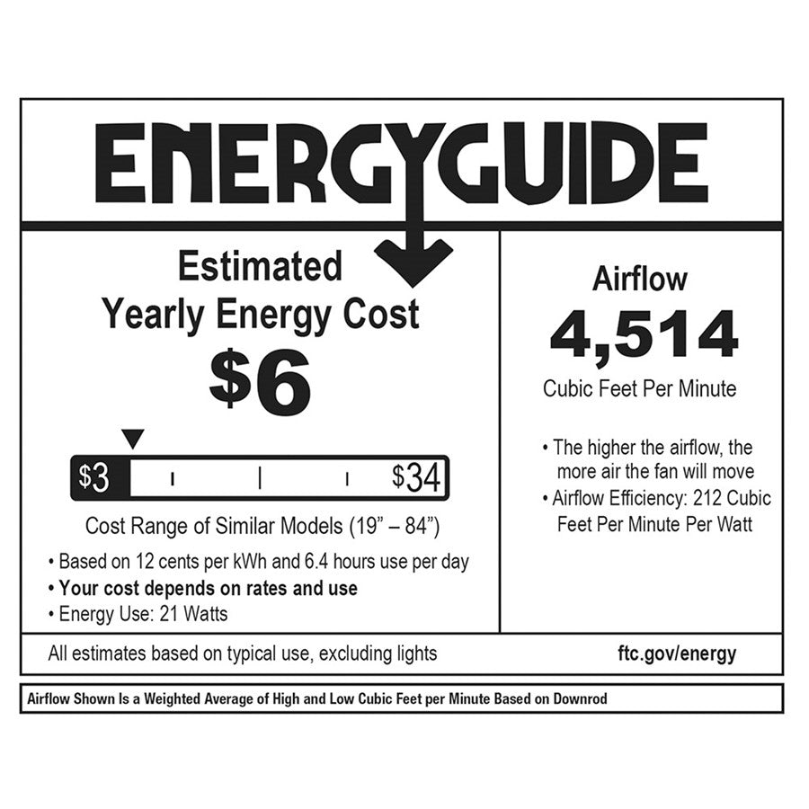 Hinkley Fan Vento 60" Smart Fan Only, Matte Black/Matte Black