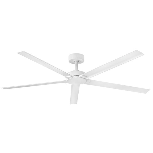 Hinkley Fan Vento 60" Smart Fan Only, Matte White/Matte White