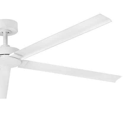 Hinkley Fan Vento 60" Smart Fan Only, Matte White/Matte White