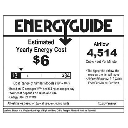 Hinkley Fan Vento 60" Smart Fan Only, Matte White/Matte White