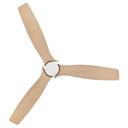 Hinkley Fan Levy 54" LED Smart Fan/Uplight, Matte White/Natural