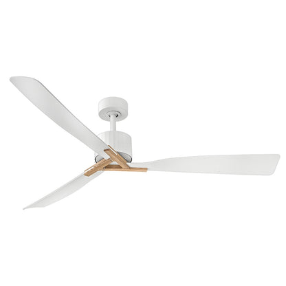 Hinkley Fan Rafter 60" LED Smart Fan/Uplight, White/White - 908260FMW-LDD