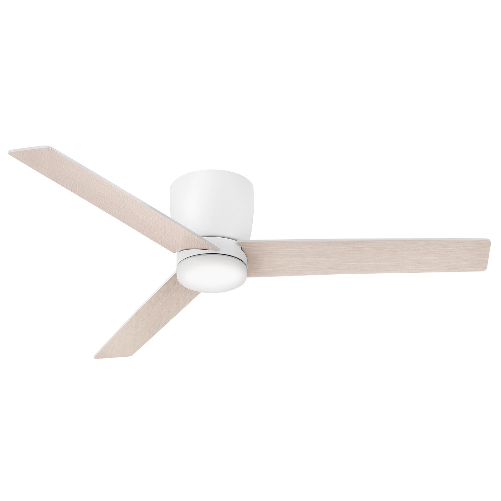 Hinkley Ari 52in LED Ceiling Fan | Transitional Matte White Steel and White Wood Blades | Living Room & Covered Patio | 1320 Lumens | Model 910852FMW-LDA